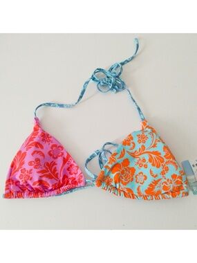 Roxy Swimsuit Top Large New with tags